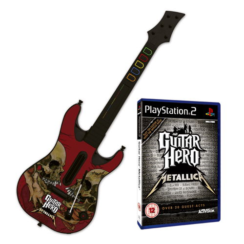 Guitar Hero Metallica   Guitar Ps2